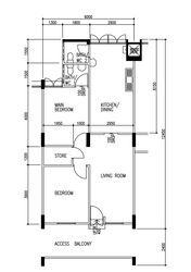 Blk 163 Ang Mo Kio Avenue 4 (Ang Mo Kio), HDB 3 Rooms #179860442